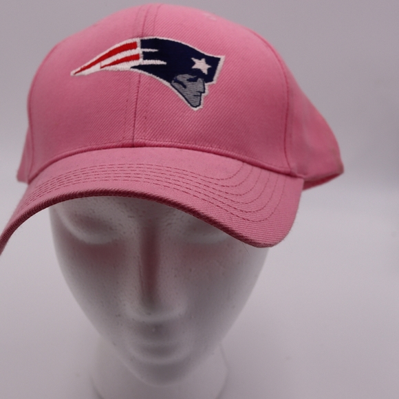 New England Patriots Pink Hat Cap Baseball Hat Adjustable - Picture 2 of 8